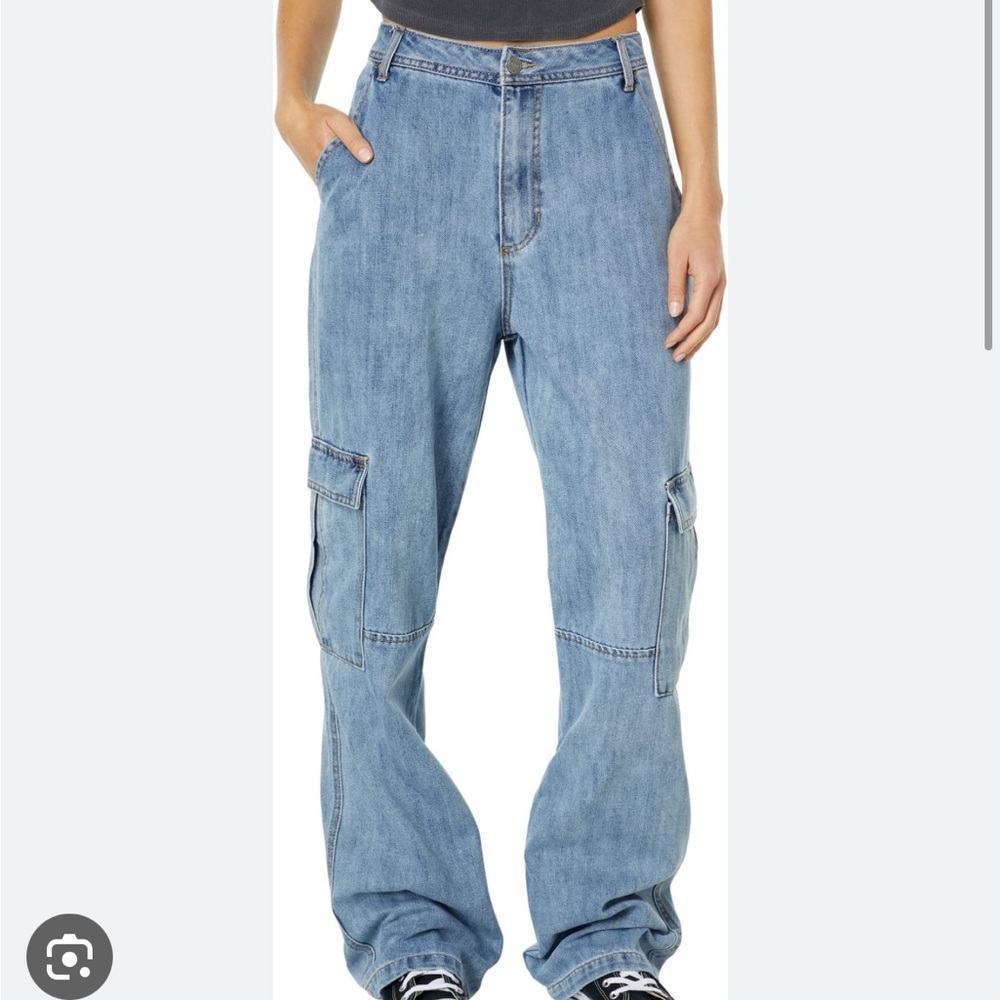 AFRM Noe Denim Cargo Pants